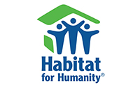 Habitat for Humanity green and blue logo