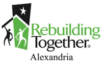 Green and black Rebuilding Together logo